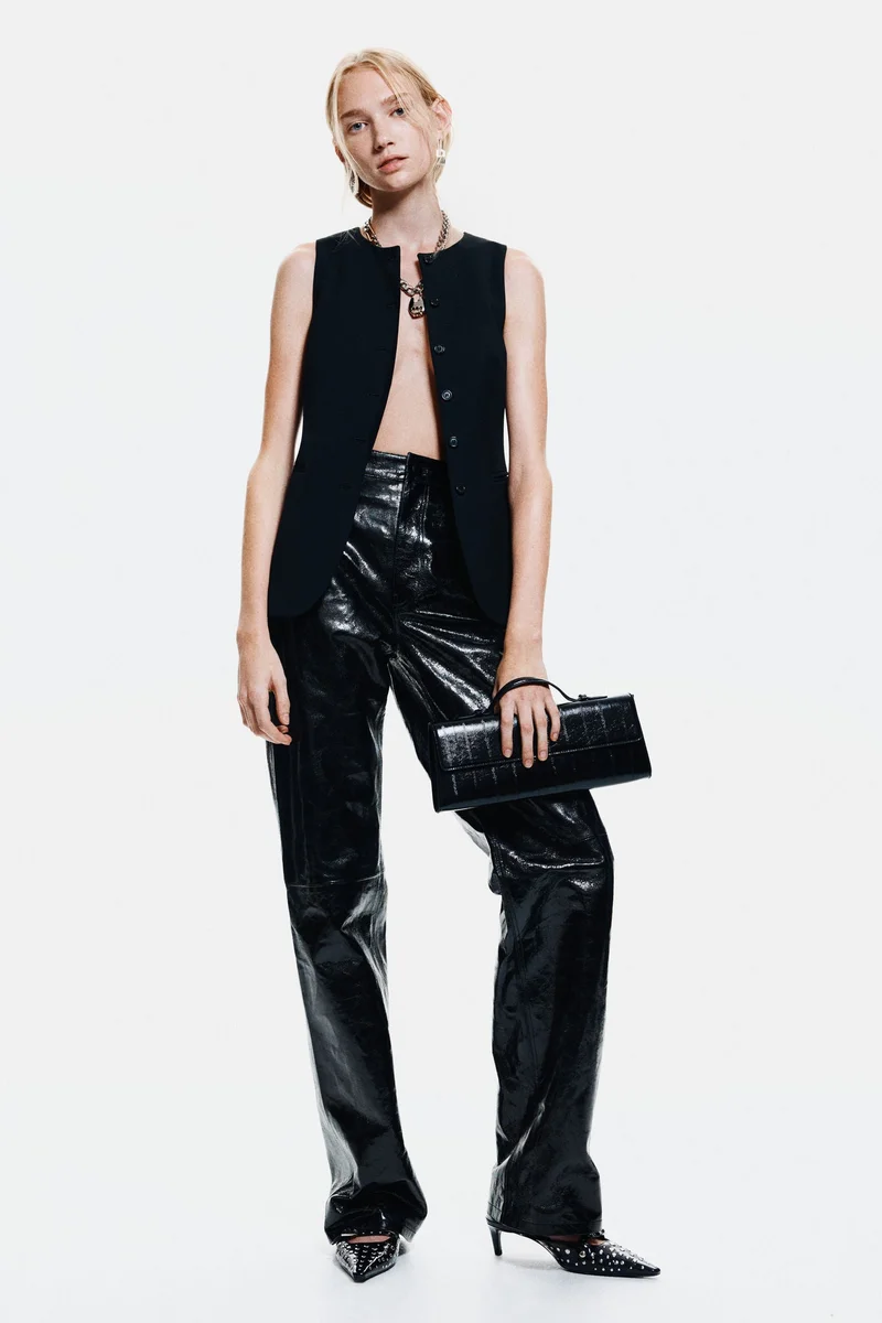 اتش اند ام صدرية بدلة طويلة