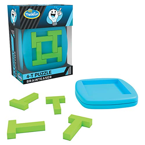 ThinkFun Pocket Brainteasers 4-T Puzzle STEM Toy and Logic Game for Boys and Girls Age 8 and Up - A Tiny brainteaser That’s Lots of Fun! - Image 2
