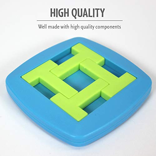ThinkFun Pocket Brainteasers 4-T Puzzle STEM Toy and Logic Game for Boys and Girls Age 8 and Up - A Tiny brainteaser That’s Lots of Fun! - Image 5