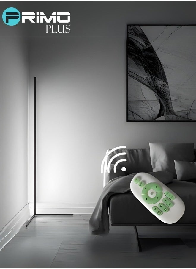 PRIMO PLUS - Remote Control LED Light Corner Lamp Multicolor Remote Control LED Light Corner Lamp Multicolour 55x13.78inch - Image 1