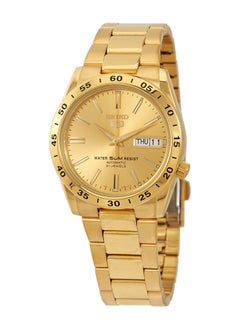 Seiko 5 Automatic Gold Stainless Steel Men's Watch SNKE06K1  - Image 1