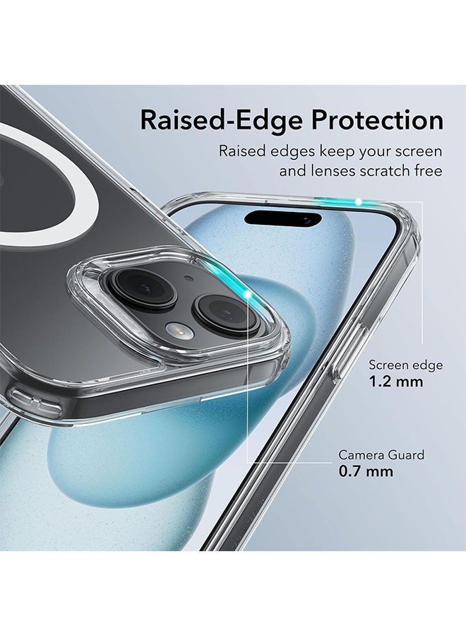 iPhone 15  Case, Yellowing Resistant, Scratch-Resistant Back, Magnetic Phone Case for iPhone 15,  Clear - Image 5