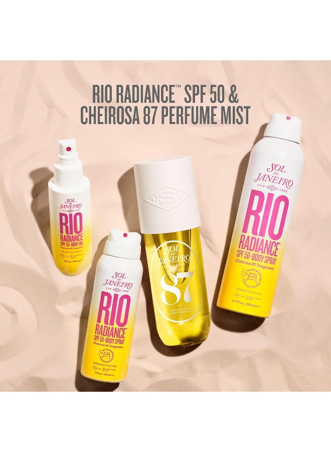 سول دي جانيرو زيت للجسم واقي من الشمس بعامل حماية 50 سول دي جانيرو ريو راديانس - مع عناية مغذية ولمعان مشرق. 90 مل - Image 2