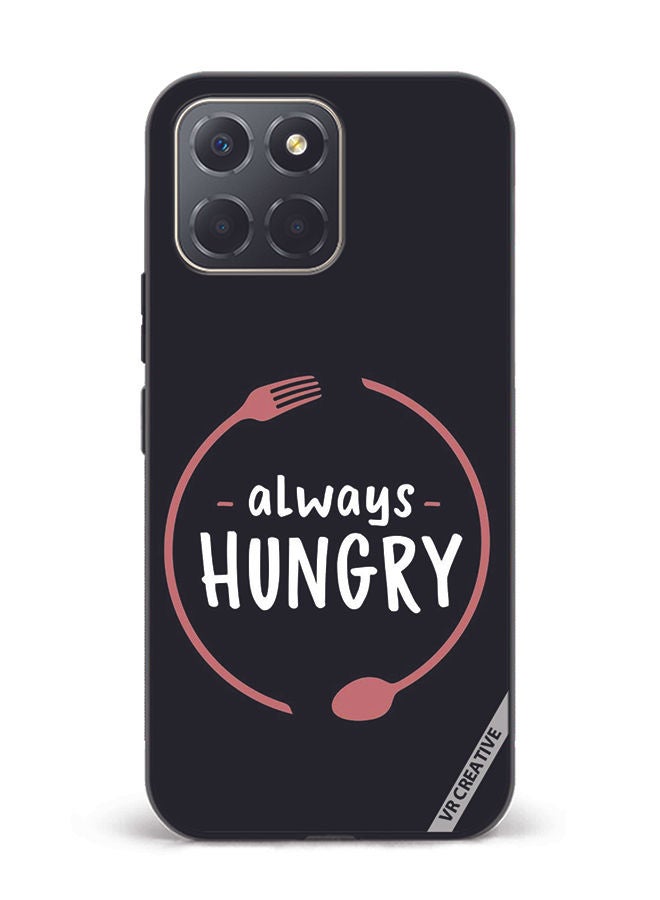 VR CREATIVE غطاء حماية لهاتف Honor X6 بتصميم دائم الجوع متعدد الألوان - Image 1