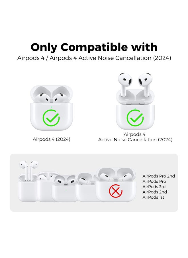 Generic - Suitable For Apple Wireless Bluetooth Headset AirPods4 Silicone Soft Ear Cuffs Ear Hanger Value 3 Pair-Color:Black (1 Pair Each Of Large, Medium And Small) - Image 1