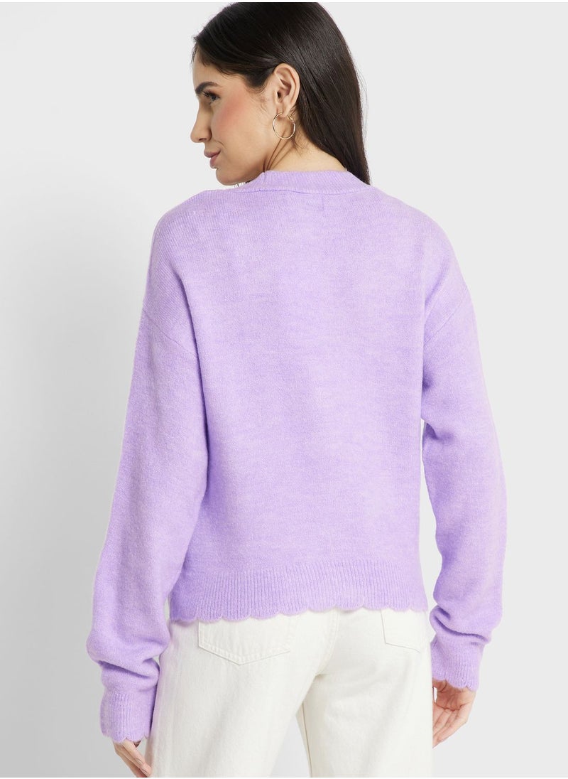 ONLY - Button Detail Cardigan - Image 1