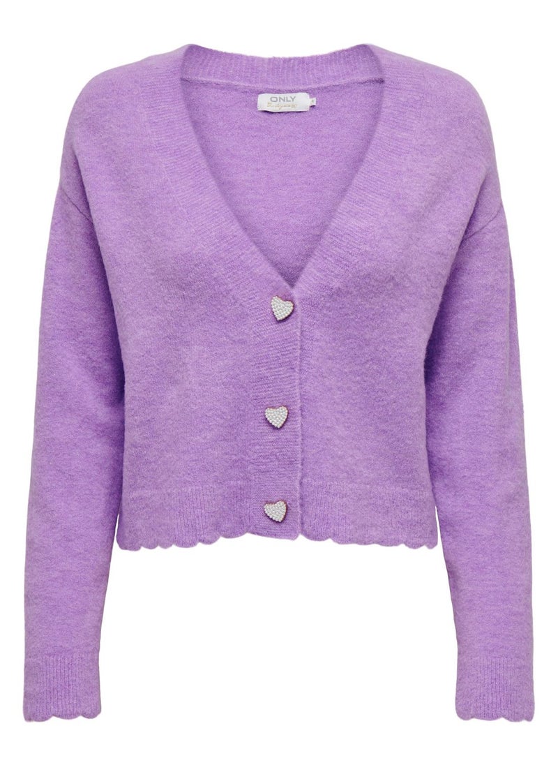 ONLY - Button Detail Cardigan - Image 1