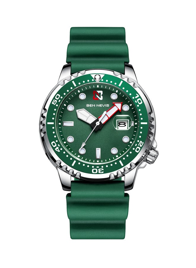 BEN NEVIS Waterproof Quartz Wrist Watch for Men - BN3024G-AllGreen - Image 1