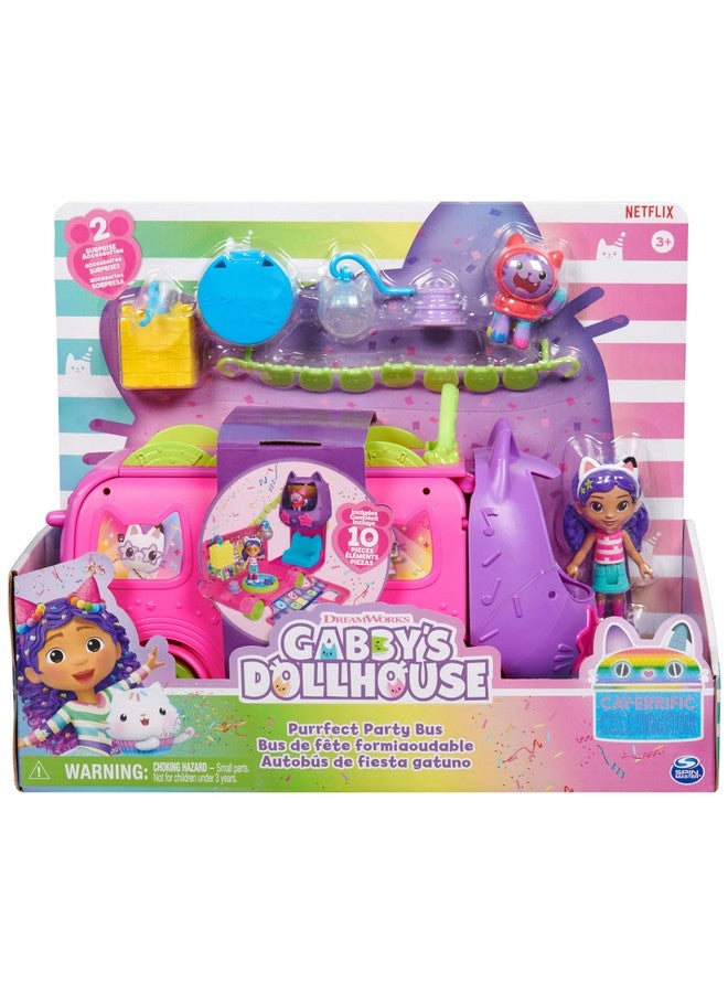 SPIN MASTER Gabby's Dollhouse Sprinkle Party Bus (6068015) - Image 2