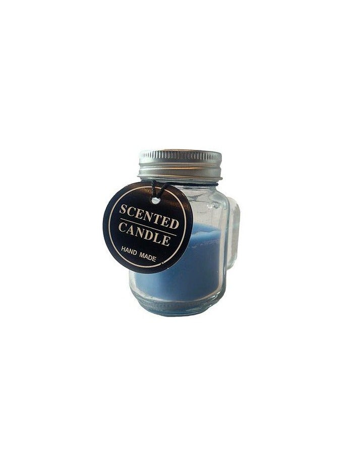 شمع معطر داخل برطمان زجاجي لديكور متميز وانيق - Image 1