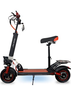 Winner Sky Sky E10 Pro (Plus) Electric Scooter – Powerful Motor, Excellent Speed, 35-40Km Range With A 48V13Ah Battery, Big Digital Display, Bluetooth, 10" Off-Road Tires, Foldable E Scooter, Includes Free Helmet, Toolkit, Safety Belt, Lock, Pump & Mobile Holder  - Image 3