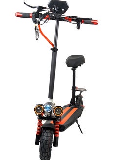 Winner Sky Sky E10 Pro (Plus) Electric Scooter – Powerful Motor, Excellent Speed, 35-40Km Range With A 48V13Ah Battery, Big Digital Display, Bluetooth, 10" Off-Road Tires, Foldable E Scooter, Includes Free Helmet, Toolkit, Safety Belt, Lock, Pump & Mobile Holder  - Image 5