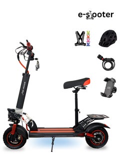 Winner Sky Sky E10 Pro (Plus) Electric Scooter – Powerful Motor, Excellent Speed, 35-40Km Range With A 48V13Ah Battery, Big Digital Display, Bluetooth, 10" Off-Road Tires, Foldable E Scooter, Includes Free Helmet, Toolkit, Safety Belt, Lock, Pump & Mobile Holder  - Image 1