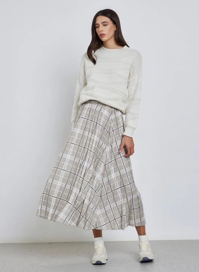 ستايلي كنزة محبوكة فضفاضة