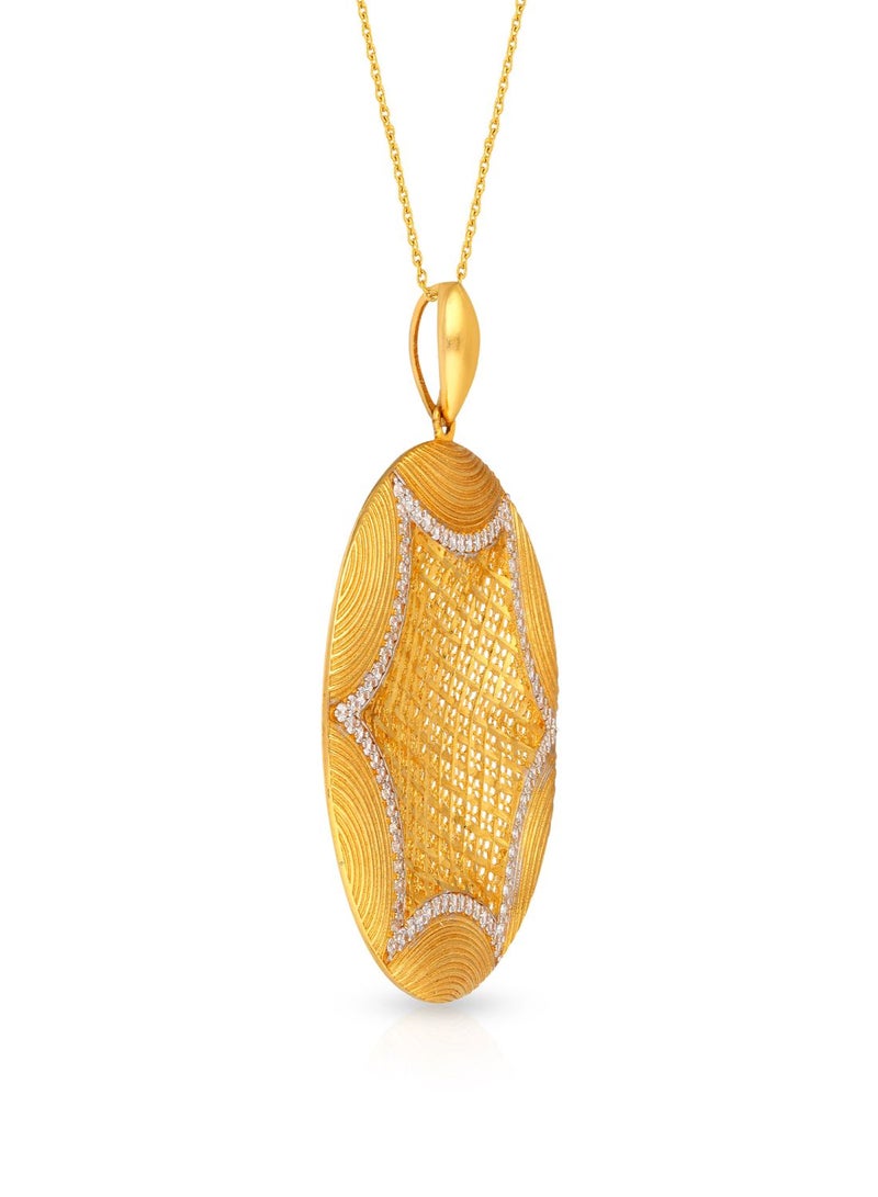 Malabar Gold and Diamonds 22k 916 Purity Malabar Gold Pendant PD0300825Y  - Image 2