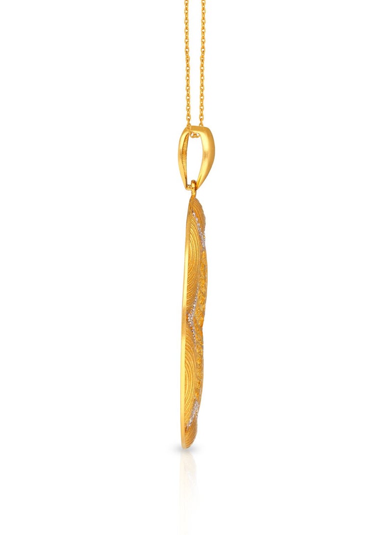 Malabar Gold and Diamonds 22k 916 Purity Malabar Gold Pendant PD0300825Y  - Image 3