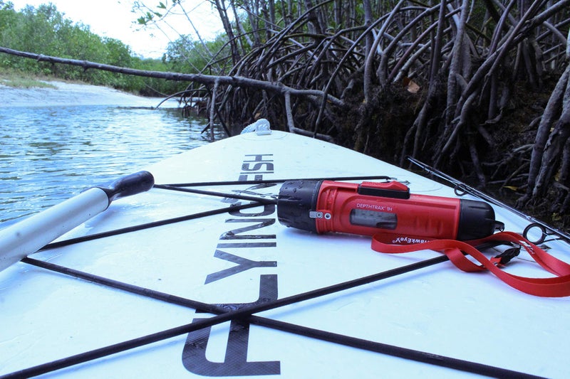 HawkEye DT1H Handheld Depth Finder with Temperature, 300 Feet - Image 5