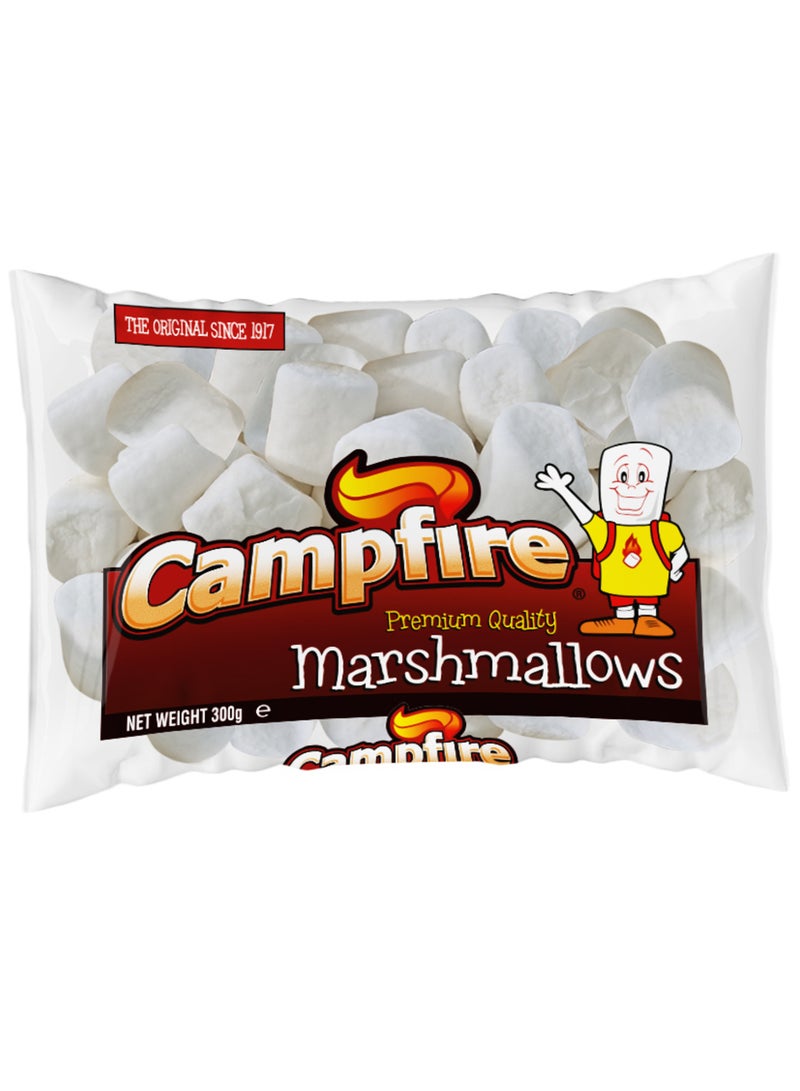 Campfire Marshmallows Regular White 300g - Image 1