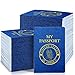Woanger 50 Pcs Blank Passport for Kids Book Passport Notebook Blue Bulk 4 x 55 Inch Play Fake Pass Port for Travel Operation World Travel Activity Classic - Image 2