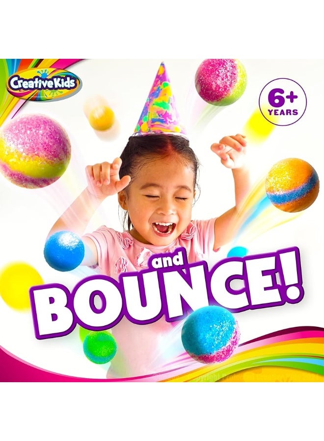 Creative Kids Magic Bouncy Balls - DIY STEM Toys - Science Kit for Kids - 25 Multicolor Bags & 5 Molds Makes Up to 43 Balls - Image 5