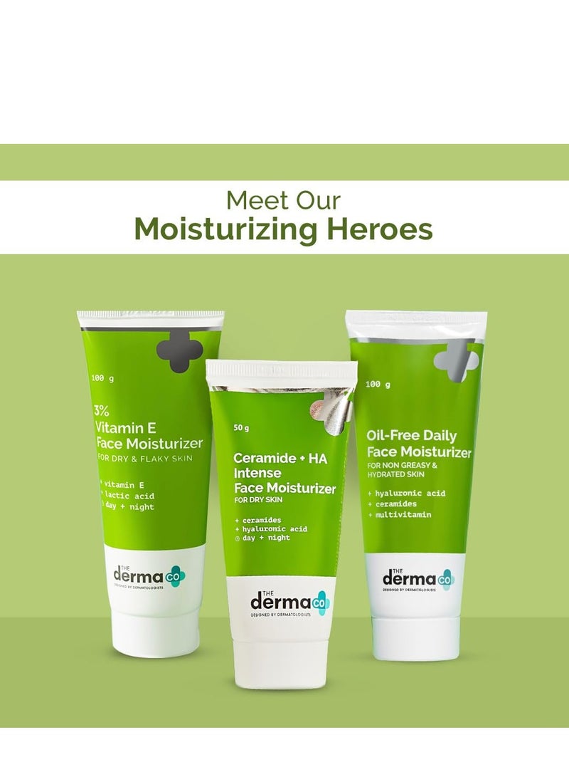 The Derma Co 4% Ceramide Barrier Repair Moisturizer Niacinamide and Oxylance  Repairs and Strengthens Skin Improves Skin texture Lightweight Cream  50g - Image 4