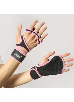 SKDK Sports Cross Training Gloves Gym Hand Gloves With Anti-skid And Wear-resistant Comfortable Exercise Gloves and Breathable Gym Gloves Weight Lifting Gloves with Wear Easily  - Image 2