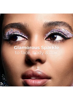 LAMEL Insta Glitter Bomb: Quick-Dry Holographic Face & Body Glitter Gel | Long-Lasting Shine & Effortless Removal | Perfect Face Glitter Makeup & Body, Hair Shimmer | Vegan & Cruelty Free -0.67 Fl.Oz  - Image 1