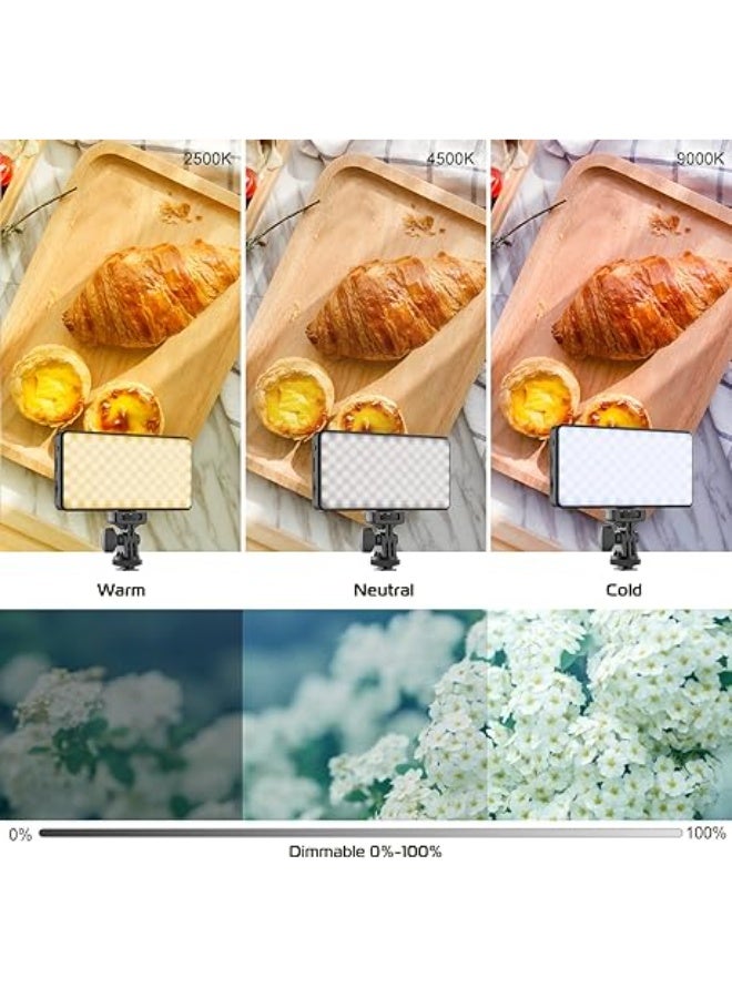 ULANZI VL200 Bi-Color LED Video Light, On-Camera Video Light, Type-C Rechargeable 5000mAh Mini Camera Light, 2500-9000K Ultra Bright Photo and Video Lighting, Fill Light, Potable Photography Lighting - Image 4