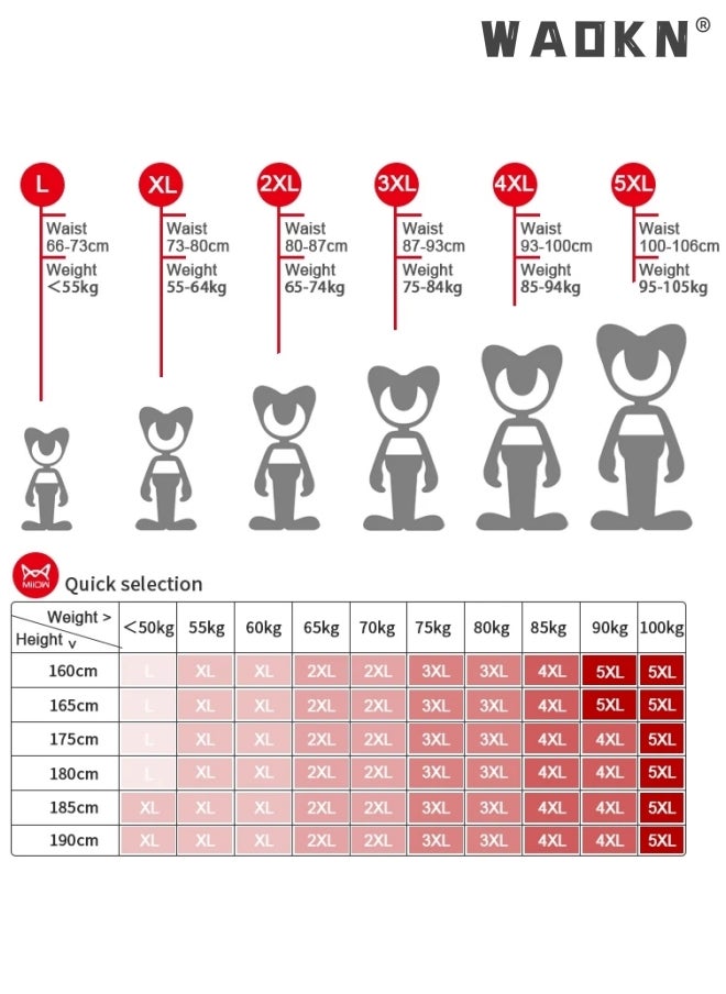 WAOKN - Men Boxers 4 Pack Set Trend Men's Teenage Boys Underwear Breathable Cotton Short Briefs High Elastic Classic Elastic Waistband Underpants Comfortable Breathable Fashion Boys Panties Underwear - Image 1
