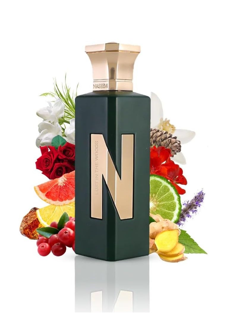 Naseem - Lost in the Woods Aqua Perfume 75 ml N - series Subtle Eau De Parfum for Men & Women - Long Lasting Non Alcoholic Fragrance - Refreshing Citrus, Floral & Sandalwood Scent - Image 1