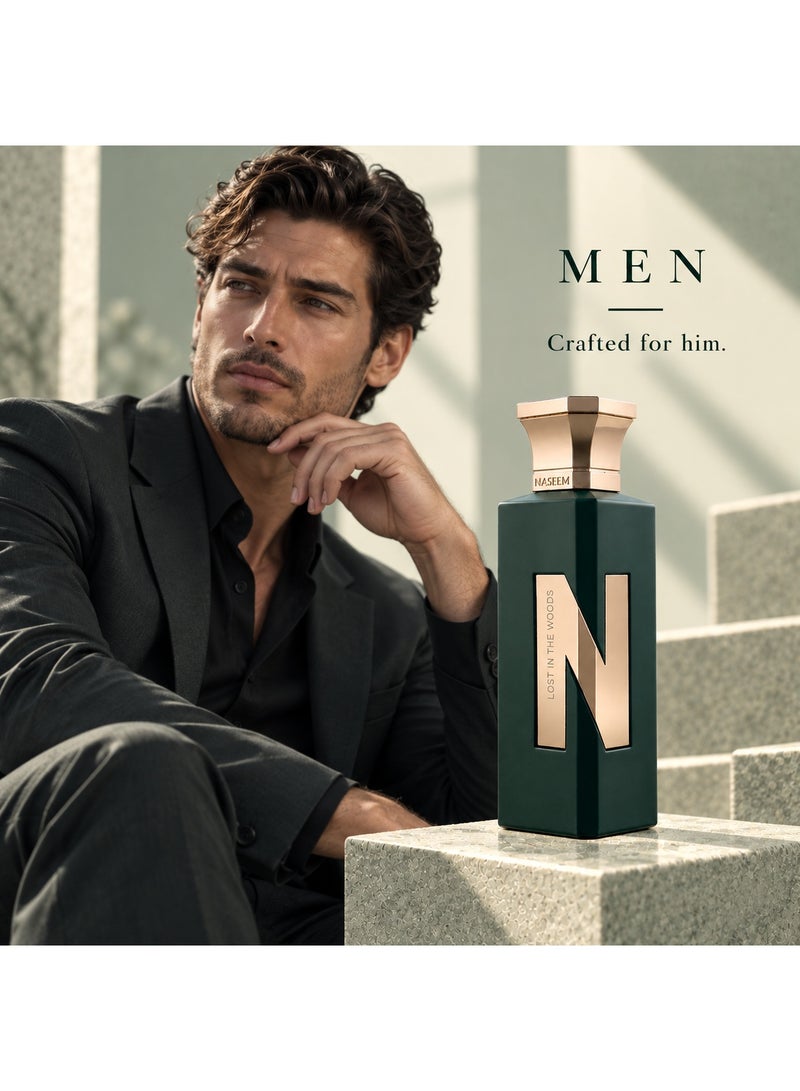Naseem Lost in the Woods Eau De Parfum Aqua Perfume for Men & Women - 75ml - Image 2