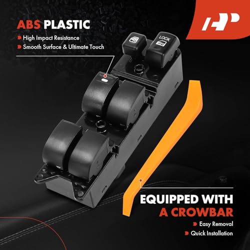 A-Premium Front Driver Side Electric Master Power Window Switch Compatible with Mitsubishi Galant 2007-2012, Endeavor 2007-2011, Lancer 2004-2007, Montero 2005-2006, Replace# MR587943 - Image 5