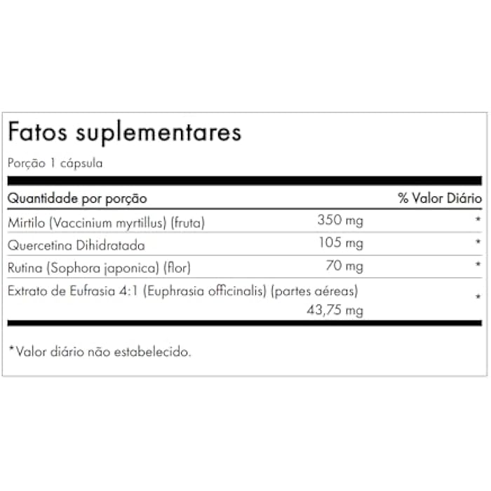 Swanson Bilberry Eyebright Vision Complex (100 Capsules) - Image 2