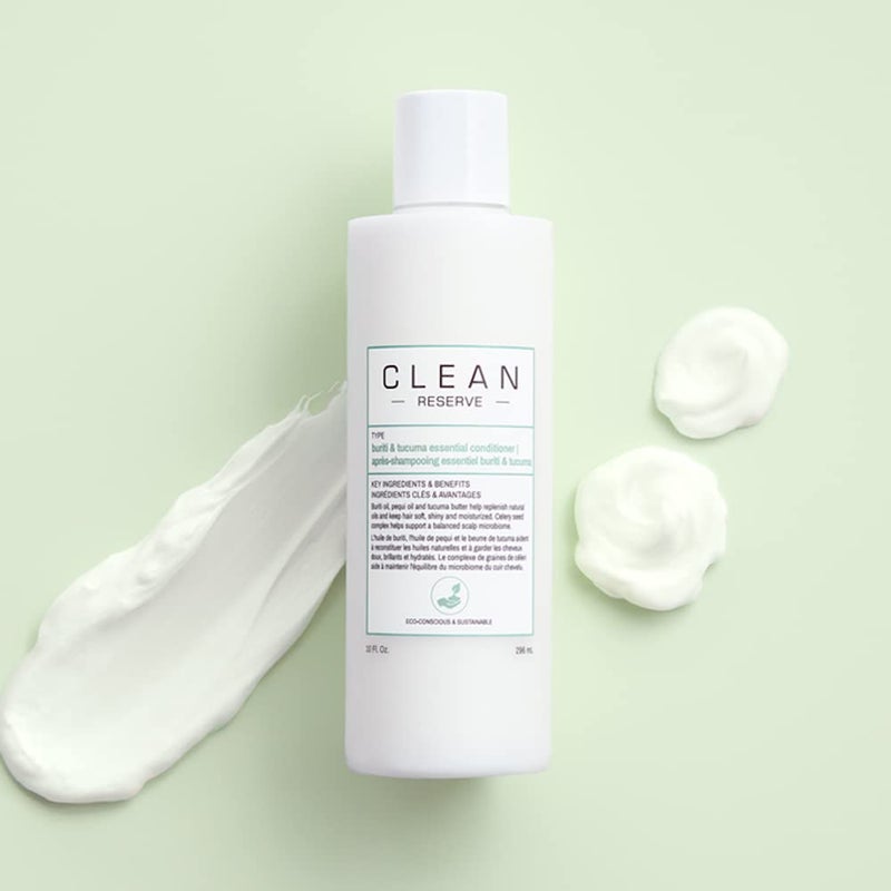 CLEAN RESERVE Buriti & Tucuma Essential Hair Conditioner | Vegan - Image 3