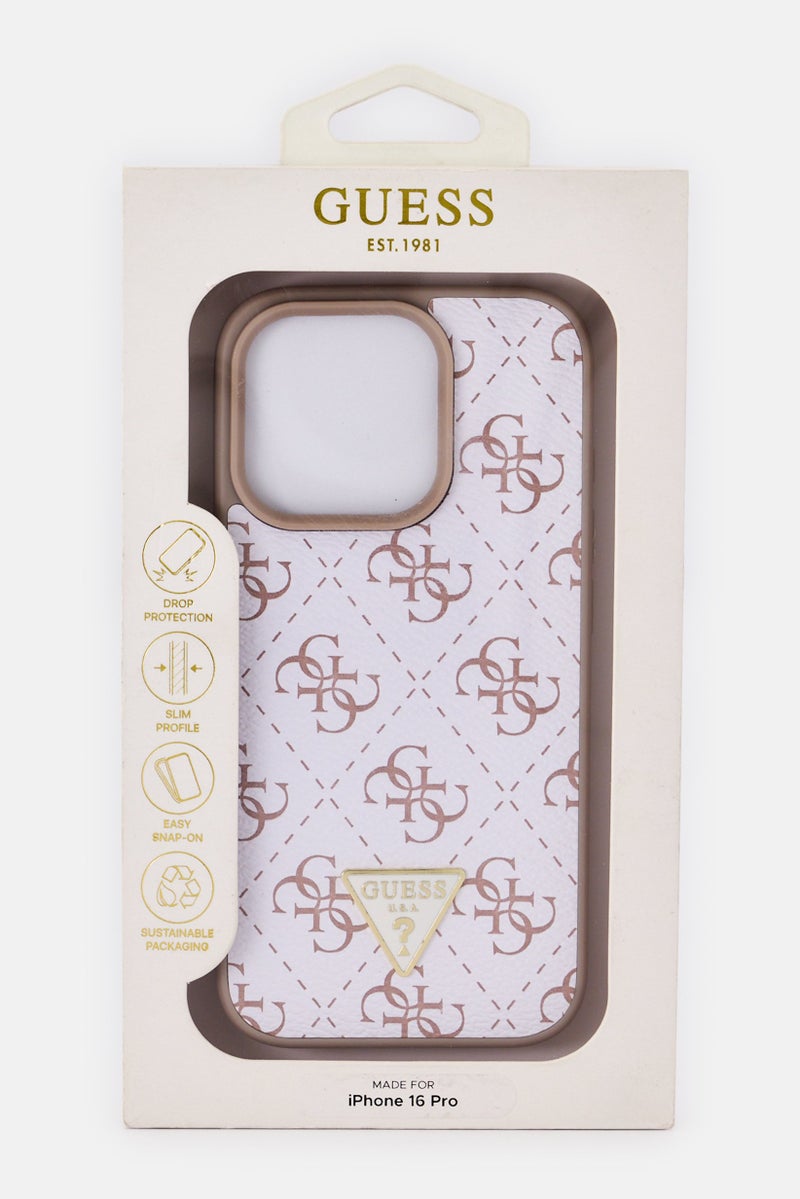 GUESS iPhone 16 Pro Brand Logo Protective Case, Multicolor - Image 2
