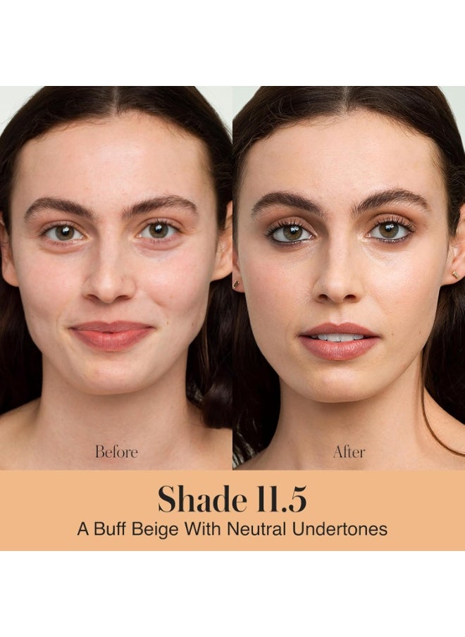 RMS Beauty RMS Beauty UnCoverup Concealer - Cream Concealer for Dark Circles & Under Eyes, Full Coverage Hydrating Concealer, Clean, Cruelty-Free & GMP Certified  - Image 2