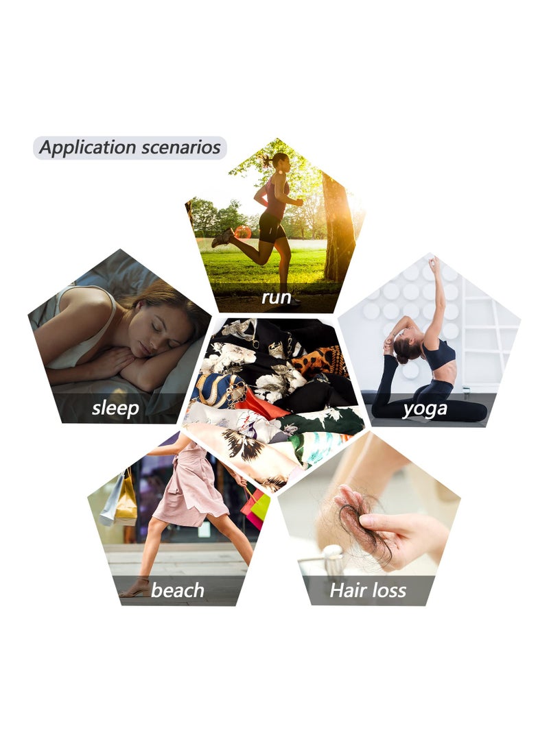 SYOSI Chemo Headwear for Women Head Scarfs Turbans Scarves Bandanas Hair Loss Beanie Hat  Breathable Ladies Turban Hats Headwear Headwrap Scarfs Cap Silky - Image 5