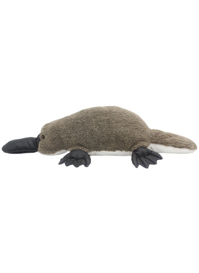 TAGLN Vivid Stuffed Animals Pillows Realistic The Platypus Lifelike Plush Toys Duckbill (21.5 Inch)  - Image 1