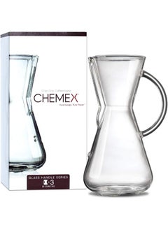 Chemex Chemex Pour-Over Glass Coffeemaker - Glass Handle Series - 3-Cup - Exclusive Packaging  - Image 2