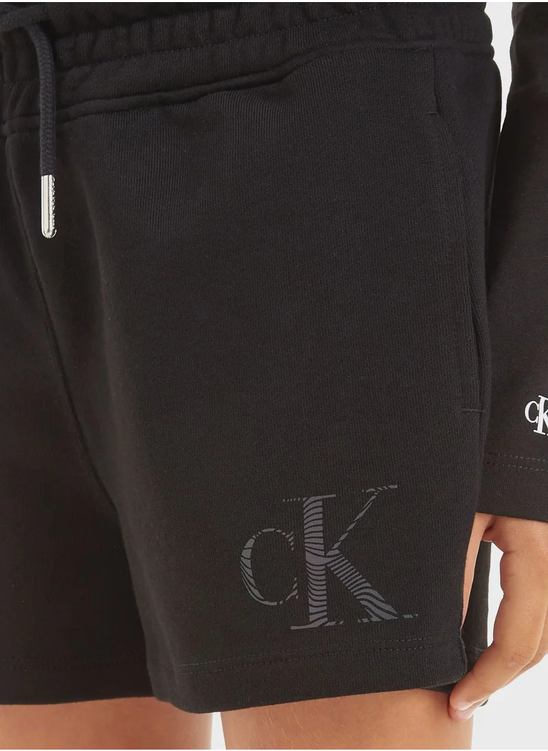 Calvin Klein Jeans Kids Logo Shorts