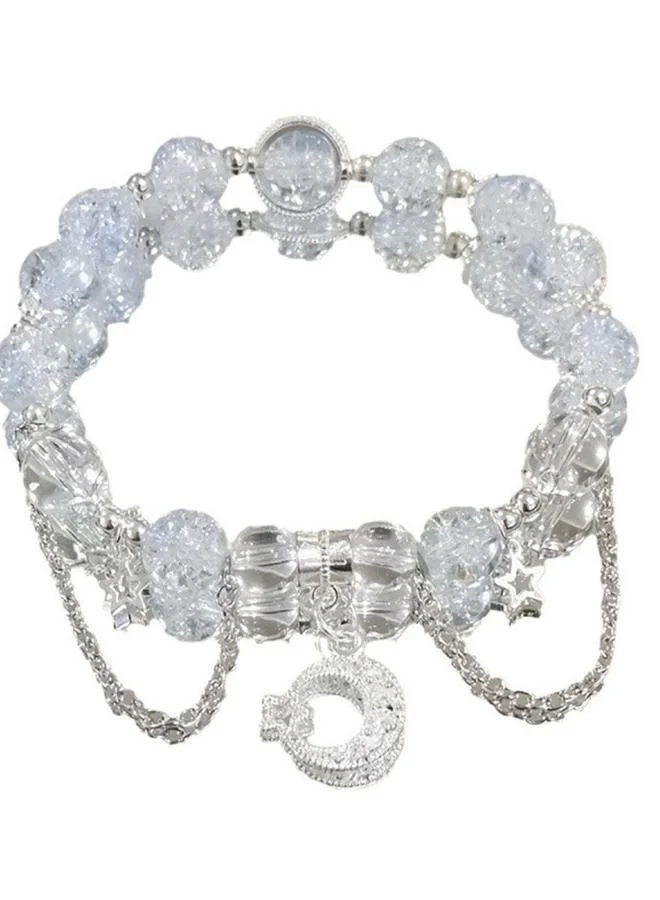 Take Two Embellished Glass Beaded Bracelet