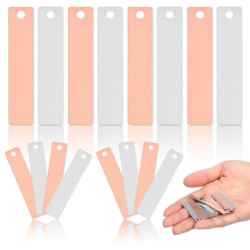 Garneck 10 Pairs of Copper and Zinc Electrode Strips for Fruit Battery Power Generation and Science Experiments - Lab Home Use - Image 1