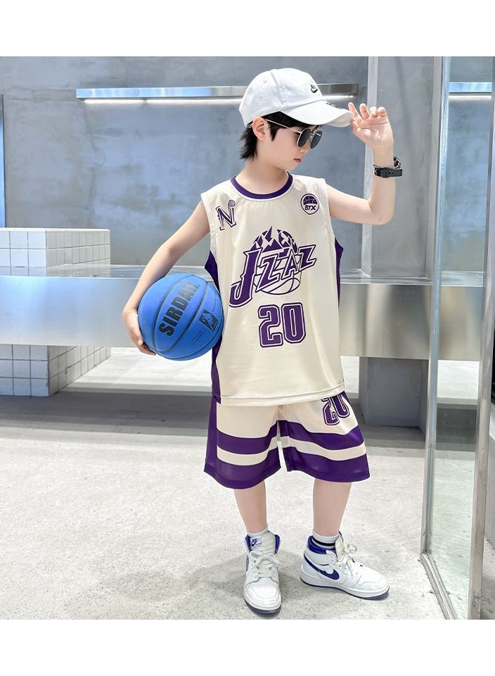 KUYING Unisex Children's Soccer Jersey Set  - Image 1
