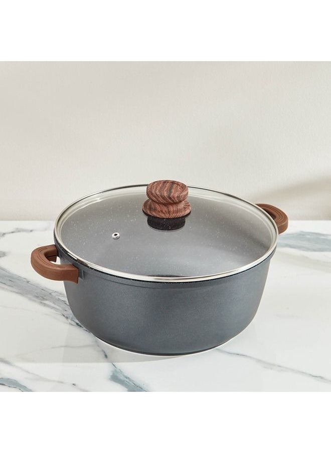 Home Box La Cucina Die Cast Induction Casserole 28 x 12 x 28 cm  - Image 3