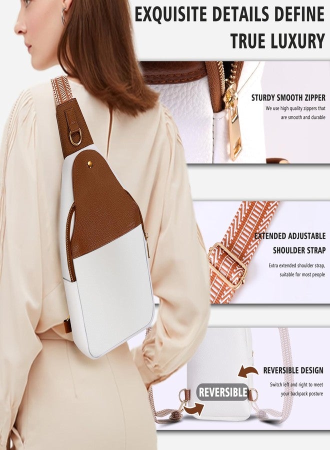 Lizznoe Women Crossbody Bag Small Sling Shoulder Purse Leather Side Wallet Cross Body Belt Fanny Packs Travel Backpack Handbags Birthday Present Tween Girl Mother Mom Wife Friend Girlfriend Her Sister Gifts - Image 4