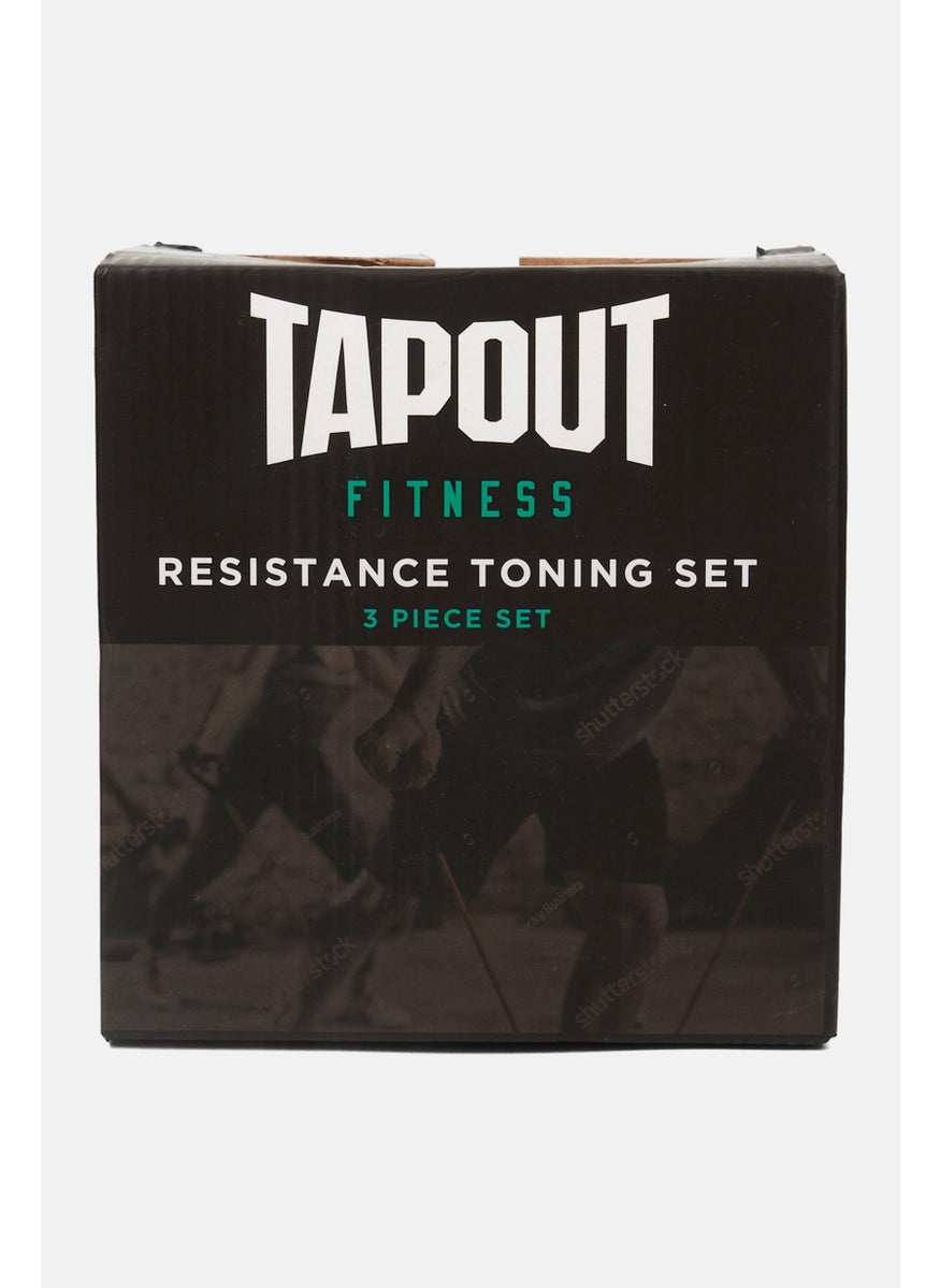 TapouT 3 Pc Resistance Toning Set, Red  - Image 1