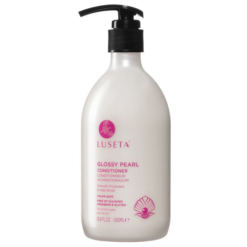 L LUSETA Luseta Glossy Pearl Conditioner for Smoothing and Nourishing Frizzy, Deep Moisturizing Conditioner with Pearl Extract, Awakening shine for Dull hair 16.9 fl.oz. - Image 1