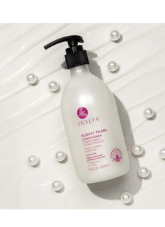 Luseta Luseta Glossy Pearl Conditioner for Smoothing and Nourishing Frizzy, Deep Moisturizing Conditioner with Pearl Extract, Awakening shine for Dull hair 16.9 fl.oz.  - Image 2