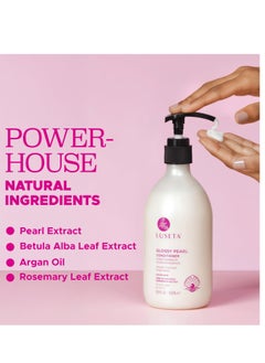 Luseta Luseta Glossy Pearl Conditioner for Smoothing and Nourishing Frizzy, Deep Moisturizing Conditioner with Pearl Extract, Awakening shine for Dull hair 16.9 fl.oz.  - Image 5