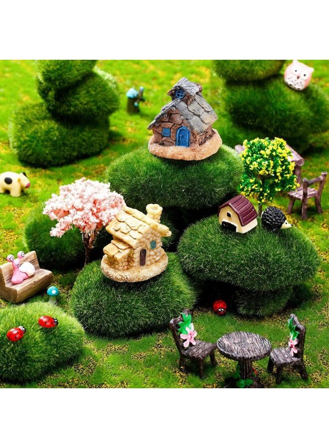 Skylety 64 Pieces Miniature Garden Accessories Mini Animals Miniature Ornament Kit Animal Figurines Animals Miniature Micro Landscape Accessories for Dollhouse Decoration Plant House Decor - Image 3